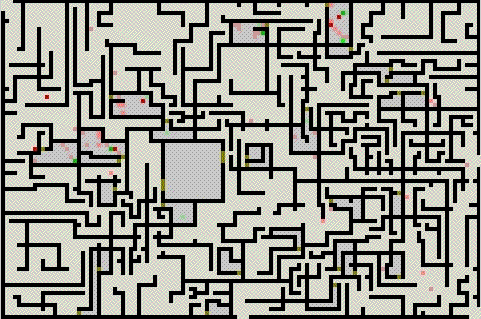 labyrinth with chokepoint